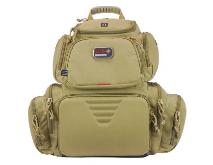 G Outdoors Handgunner Range Backpack, Tan - 1711BPT