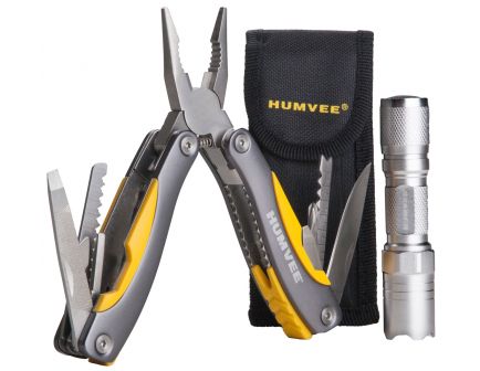 CampCo Humvee Stainless Steel Combo Multi-Purpose Tool, 12" L - HMVCP10
