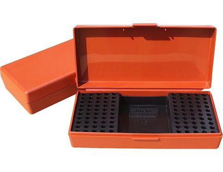 MTM Case Gard SB-200 Ammo Box w/ Handle, Rust - SB20032