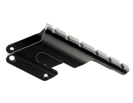 Aimtech Remington 1100/1187 12 Gauge Metal 1-Piece Dovetail Saddle Mount, Satin Black - ASM1