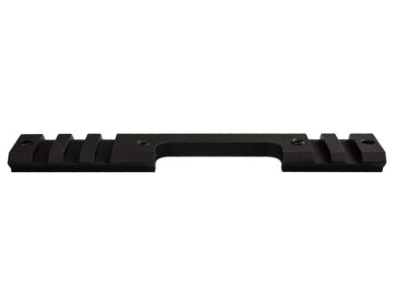 CZ-USA Weaver 1-Piece Rail Adapter for CZ 452/453/455/512 11mm Dovetail Rifles, Black - 19008