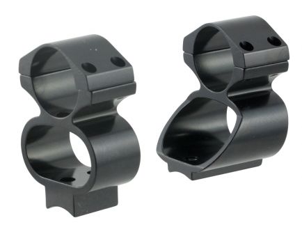 Ironsighter CVA/Thompson Center/Hawken/Muzzleloader/Traditions Aluminum Alloy See-Thru Scope Mount, Matte Black - 332