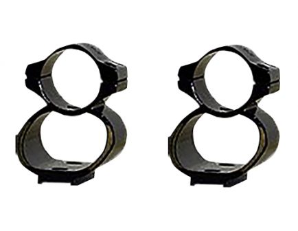 Kwik-Site Mossberg 500 1" See-Thru Scope Mount, Black - KS-MOS