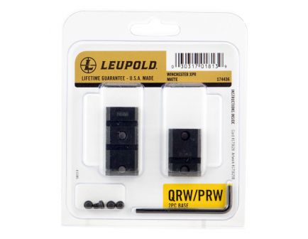 Leupold QRW Winchester XPR Steel 2-Piece Scope Base, Matte Black - 174436
