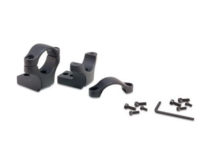 Remington 700 1" Medium Z2 Alloy 2-Piece Integral Scope Mount, Matte Black - 19425