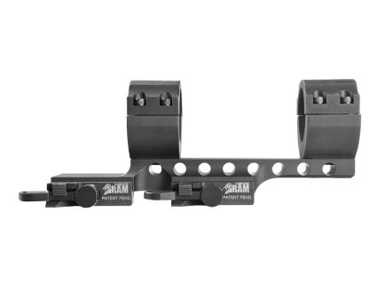 Samson Manufacturing DMR Tactical Rifle 30mm 1.51" 6061 T6 Aluminum 2" Offset Quick Release Scope Mount, Anodized Black - DMR30-2