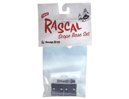 Savage Arms Rascal 2-Piece Scope Mount Base, Black - 70459