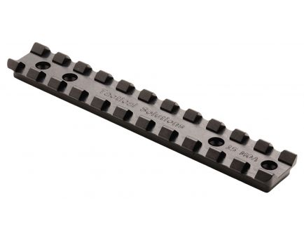 Tactical Solutions Ruger 10/22 Aircraft Grade Aluminum 1-Piece 15 MOA Scope Rail, Black - 1022SR-15MOA