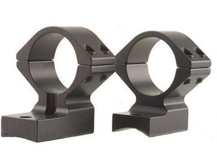 Talley Weatherby Vanguard 1" High Aluminum 1-Piece Scope Mount, Anodized Black - 950734