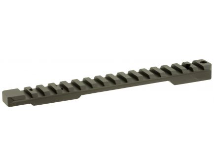 Talley Remington 700 Long Action 7075 T6 Aluminum 1-Piece Picatinny Base, Matte Black - PLO252700