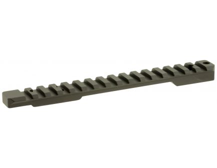 Talley Remington 700 Long Action 7075 T6 Aluminum 1-Piece 20 MOA Standard Picatinny Base, Matte Black - PLM252700