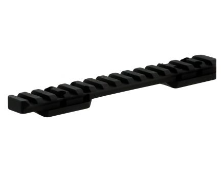 Talley Browning X-Bolt Short Action 7075 T6 Aluminum 1-Piece Standard Picatinny Base, Matte Black - POO252735