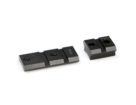 Warne Scope Mounts Maxima Remington 7 Steel 2-Piece Scope Base, Matte Black - M902801M