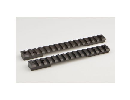 Warne Scope Mounts Remington Long Action Steel 1-Piece Tactical Rail, Matte Black - M674M