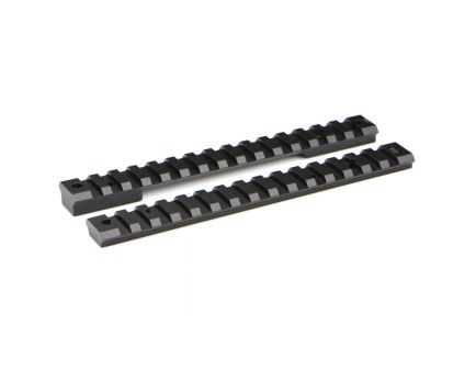 Warne Scope Mounts Mountain Tech Howa Mini Short and Long Action 7075 T6 Aluminum 1-Piece 20 MOA Scope Mount Rail, Hardcoat Anodized Black - 7656-20MOA