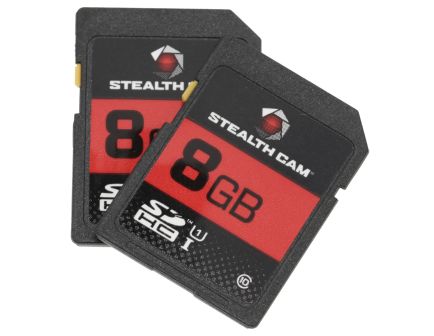 Stealth Cam 8 GB SD Card, 2/pack - STC2SD8GB