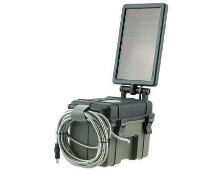 HME Solar Panel/Battery Auxiliary Power Pack, 12 V - HME-12VBBSLR