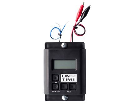On Time Feeders Black Digital Timer, 6/12 V - 00503