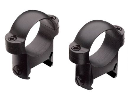 Burris Signature 1" Medium Steel 2-Piece Weaver Style Zee Ring, Matte Black - 420521