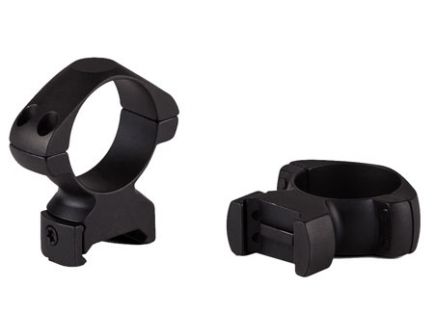 Konus USA 1" High Steel 2-Piece Scope Ring, Black - 7400