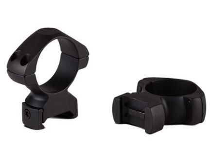 Konus USA 30mm High Steel 2-Piece Scope Ring, Black - 7403