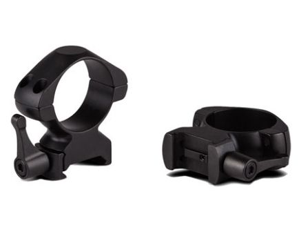 Konus USA Alto 30mm High Steel 2-Piece Quick Release Scope Ring, Black - 7409