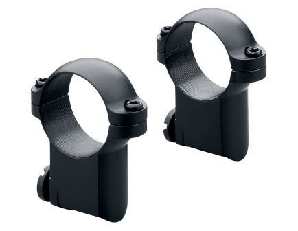 Leupold Ruger M77 1" Medium Steel 2-Piece Scope Ring, Matte Black - 170351