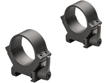 Leupold QRW2 30mm Low Steel 2-Piece Scope Ring, Matte Black - 174074
