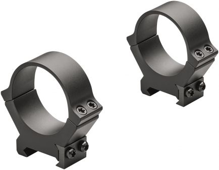 Leupold PRW2 34mm High Steel 2-Piece Cross-Slot Ring, Matte Black - 175860