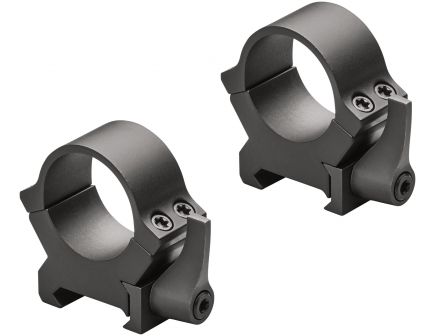Leupold QRW2 34mm Medium Steel 2-Piece Scope Ring, Matte Black - 177273