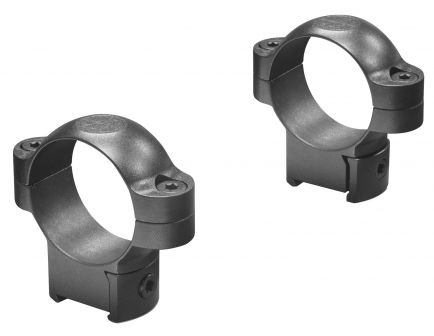 Leupold CZ 527 1" Medium Steel 2-Piece Scope Ring, Matte Black - 177363