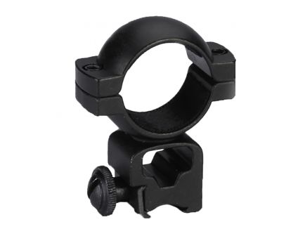 Traditions 1" Quick-Peep Aluminum Top/Bottom Style 1-Piece Scope Ring, Matte Black - A799DS