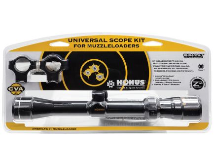 CVA Konus 3-9x32mm 30/30 Duplex Universal Scope w/ Durasight Integral Muzzleloader Mount - AA2002