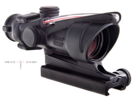Trijicon ACOG 4x32mm Dual Illuminated Red 6.8 SPC Horseshoe Dot Rifle Scope - 100220