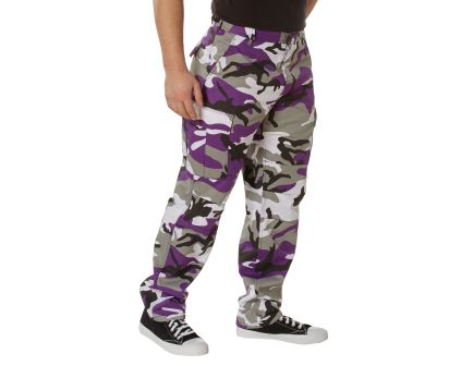 Rothco Color Camo Tactical Bdu Pants - Ultra Violet Camo, 4X-Large