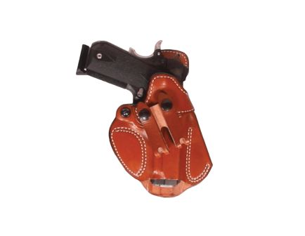 DeSantis Gunhide Cozy Partner Glock G17/G19/G19X/G22/G23/G31/G32/G36/G45/G47 IWB Holster RH Leather Tan - Comfortable Carry - 028TAB2Z0
