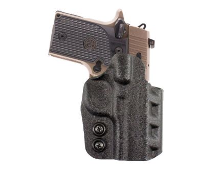 DeSantis Gunhide Cazzuto S and W Equalizer OWB Holster RH Kydex Black - Secure and Quick Draw for Your Firearm - D94KA1RZ0