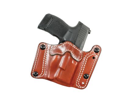DeSantis Gunhide Variable GRD Springfield Hellcat Pro OWB Holster Ambidextrous Leather Tan - Versatile and Reliable - 194TJ2WZ0