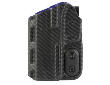 DeSantis Gunhide Slim-Tuk Sig Sauer P365 X-Macro IWB Holster Ambidextrous Kydex Black/Blue - Reliable and Comfortable - 219KJ2XZ0