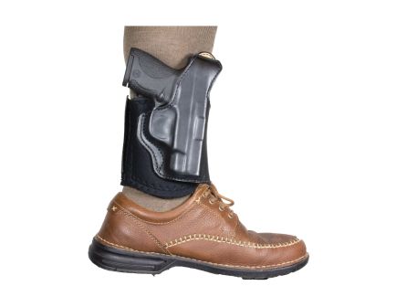 DeSantis Gunhide Sig Sauer P365 Ankle Holster RH Leather Black - Discreet and Secure Ankle Carry Solution - 014PC9YZ0
