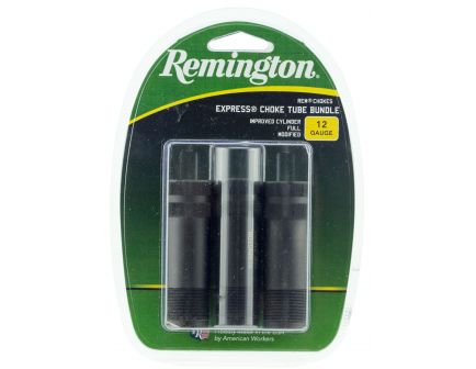 Remington Rem Choke 12 Gauge Improved Cylinder/Full/Modified Flush Choke Tube, Black - 19149