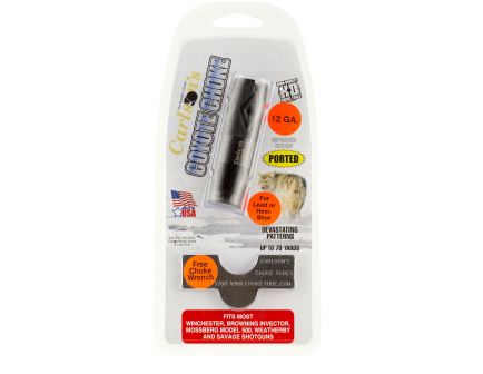 Carlson's Choke Tubes 12 Gauge Winchester Ported Coyote Choke Tube, Black - 30040