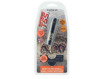 Carlson's Choke Tubes Mobil TSS 12 Gauge Turkey Choke Tube, Black - 38010