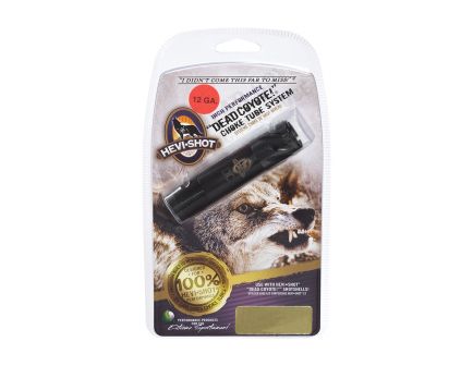 Hevi-Shot Hevi-choke 12 Gauge Extended Range Optima-Choke Plus Ported Dead Coyote Choke Tube, Black - 67014