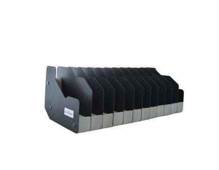 Benchmaster WeaponRac Black Kydex/Anti-Microbial Foam 12-Gun Pistol Rack - BMWRM112