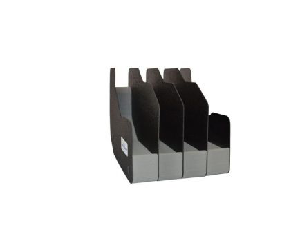 Benchmaster WeaponRac Black Kydex/Anti-Microbial Foam 4-Gun Pistol Rack - BMWRM14
