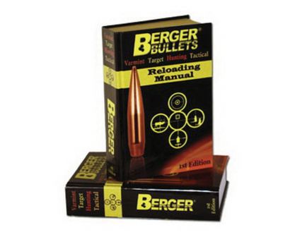Berger Bullets Hard Cover 1st Edition Reloading Manual, 2012 Publication - 11111