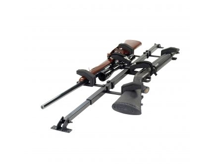 Big Sky Racks Sky Bar Black Steel Overhead 2-Gun Rack for Rifle Buttstock - SBR-2G