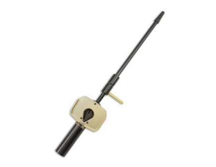 Bore Tech Aluminum Patch Guide for 17 to 25 Cal Bolt Action Centerfire Rifles, Gold Handle - BTPG11000
