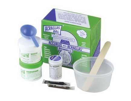 Brownells 4 oz Universal Acraglas Gel Kit - 20100